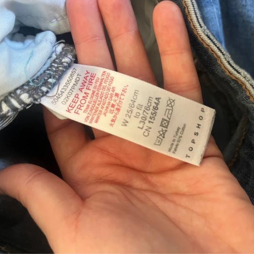 Black GarmentTopshop jeans - W25 L30